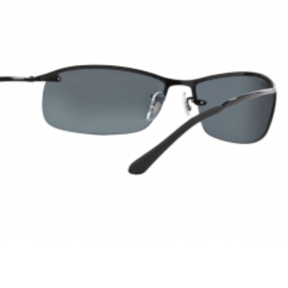 NEW AUTHENTIC RAY BAN RB 3183 002/81 POLARIZED SUNGLASSES SIZE: 63-15-125 - Picture 10 of 12